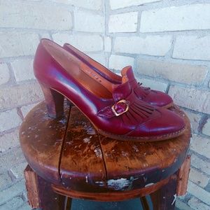 Vintage Ettiene Aigner Heeled Loafers